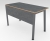 Стол офисный TRAPECIO Сланец 1200x600 фанера